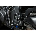 Bonamici Racing Aluminium Rearsets for the Yamaha YZF MT-09 2021+